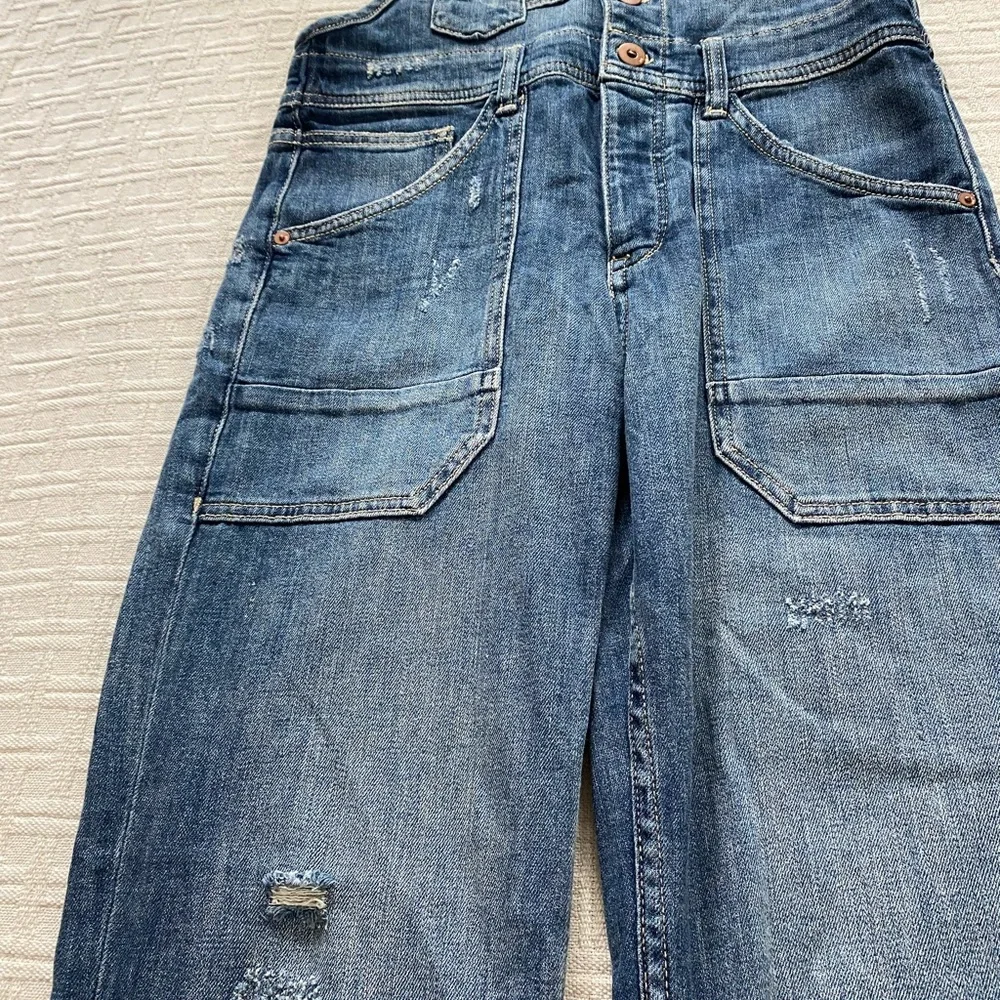 Anthropologie Pilcro denim overalls. - Picture 6 of 10